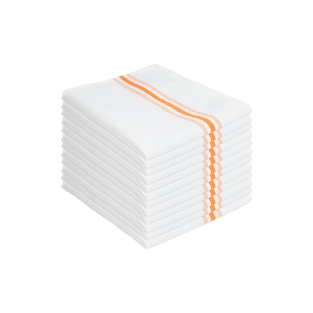 Monarch Brands Bistro Napkins - Orange, 12PK PNP-BISTRO-ORG